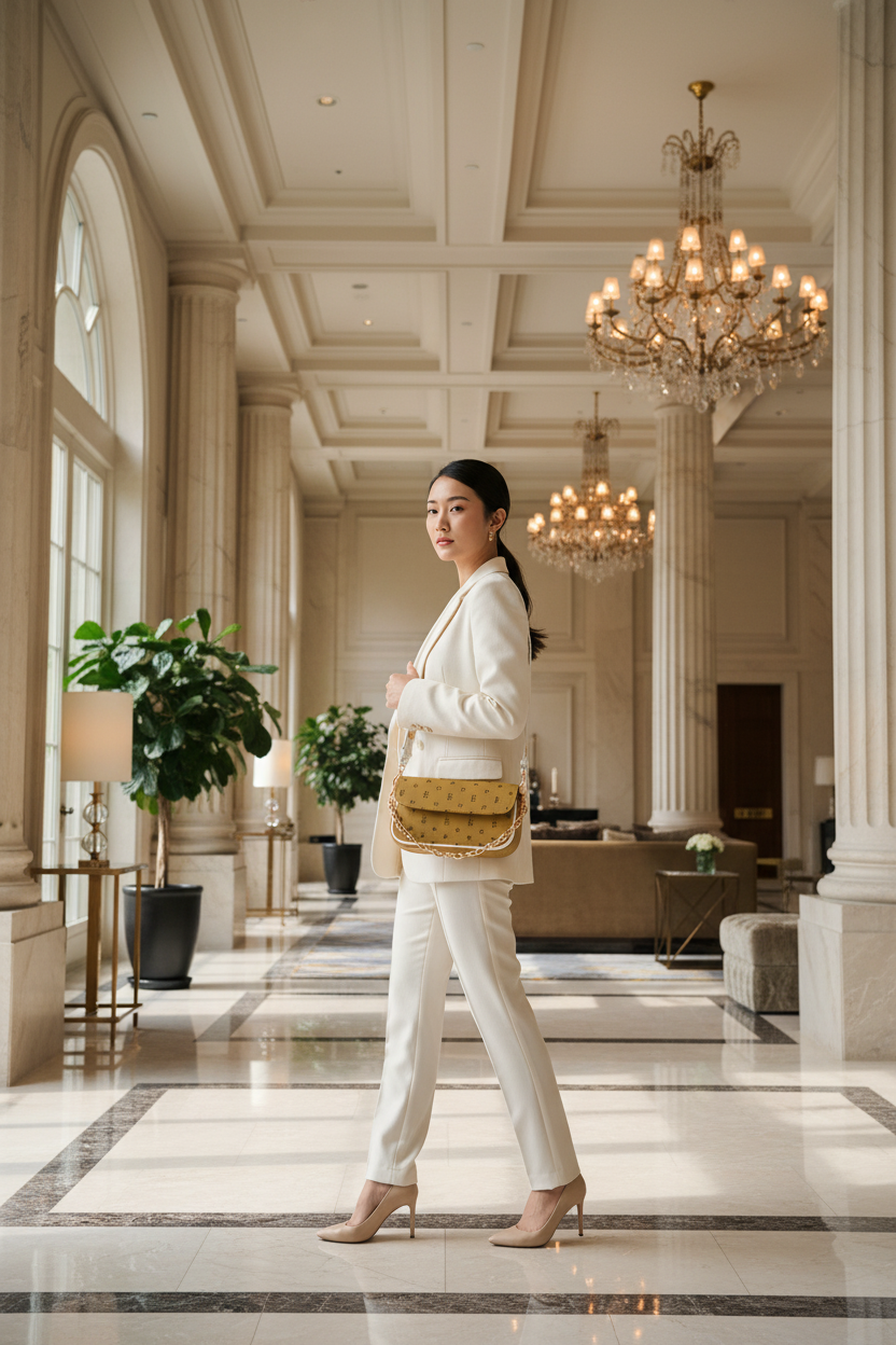 Hotel Lobby - Underarm Bag