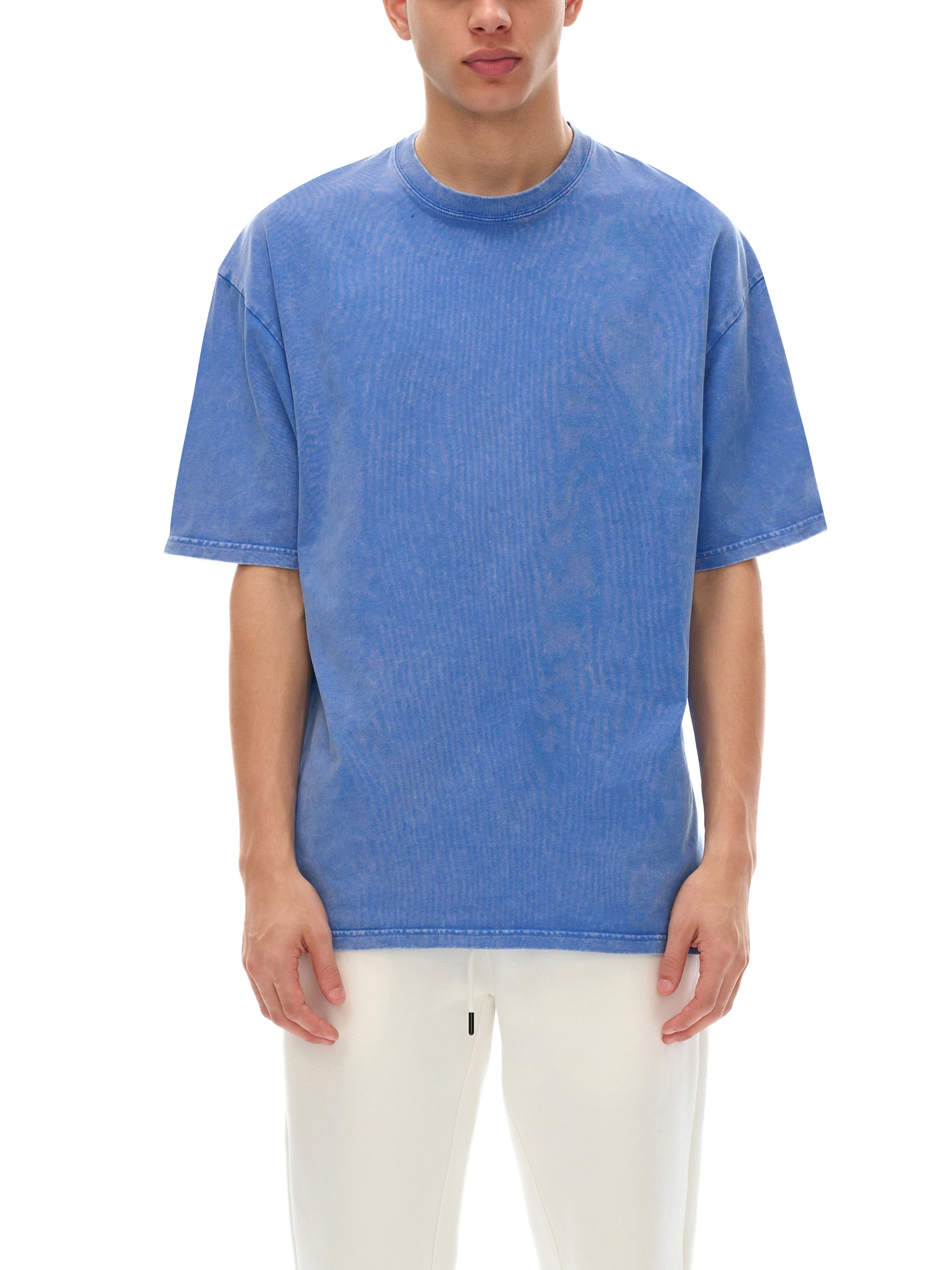 FZ Unisex Snow Washed Oversized Cotton Tee