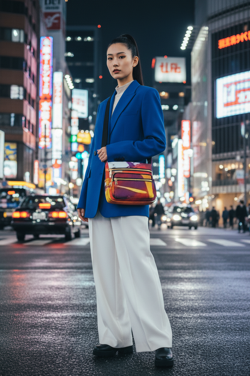 Japanese woman Tokyo street