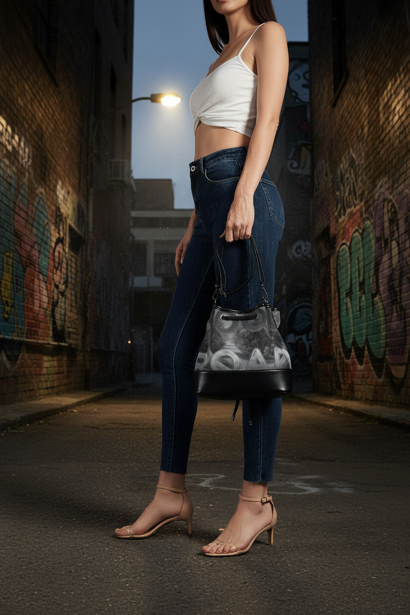 Latina model - Handheld - Alley
