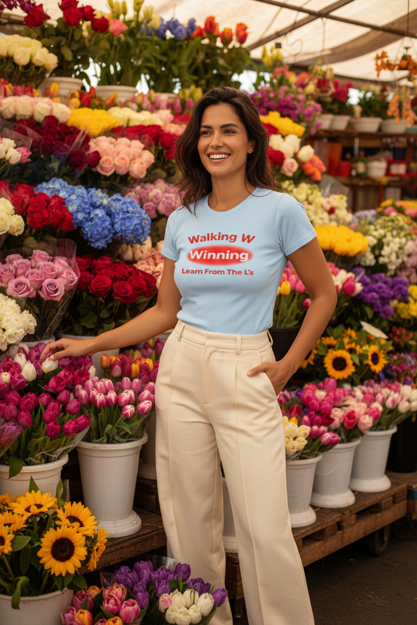 Light Blue - Flower Market
