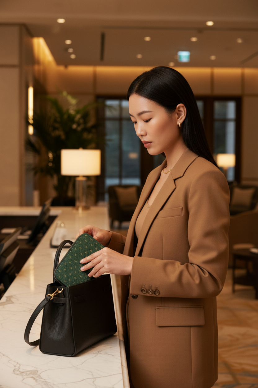 Luxury Hotel Lobby