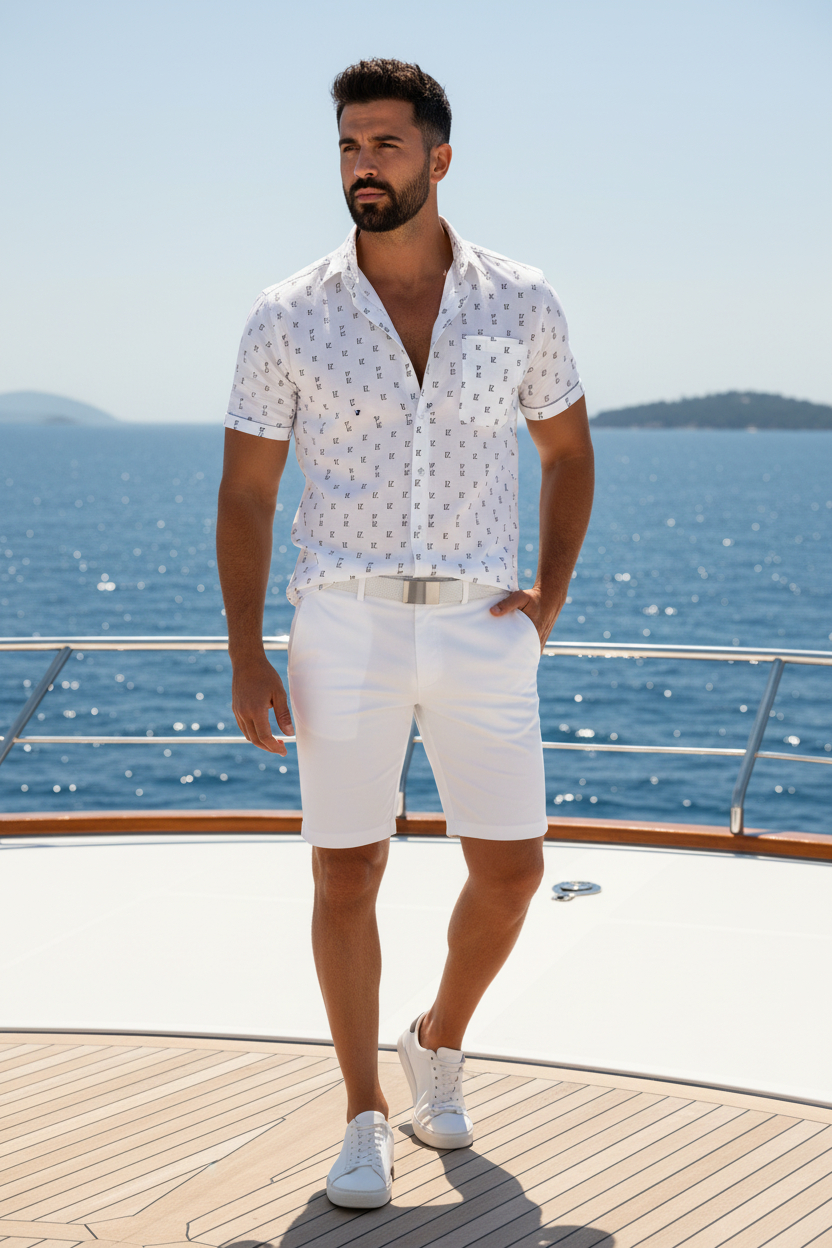 Middle Eastern model - Yacht