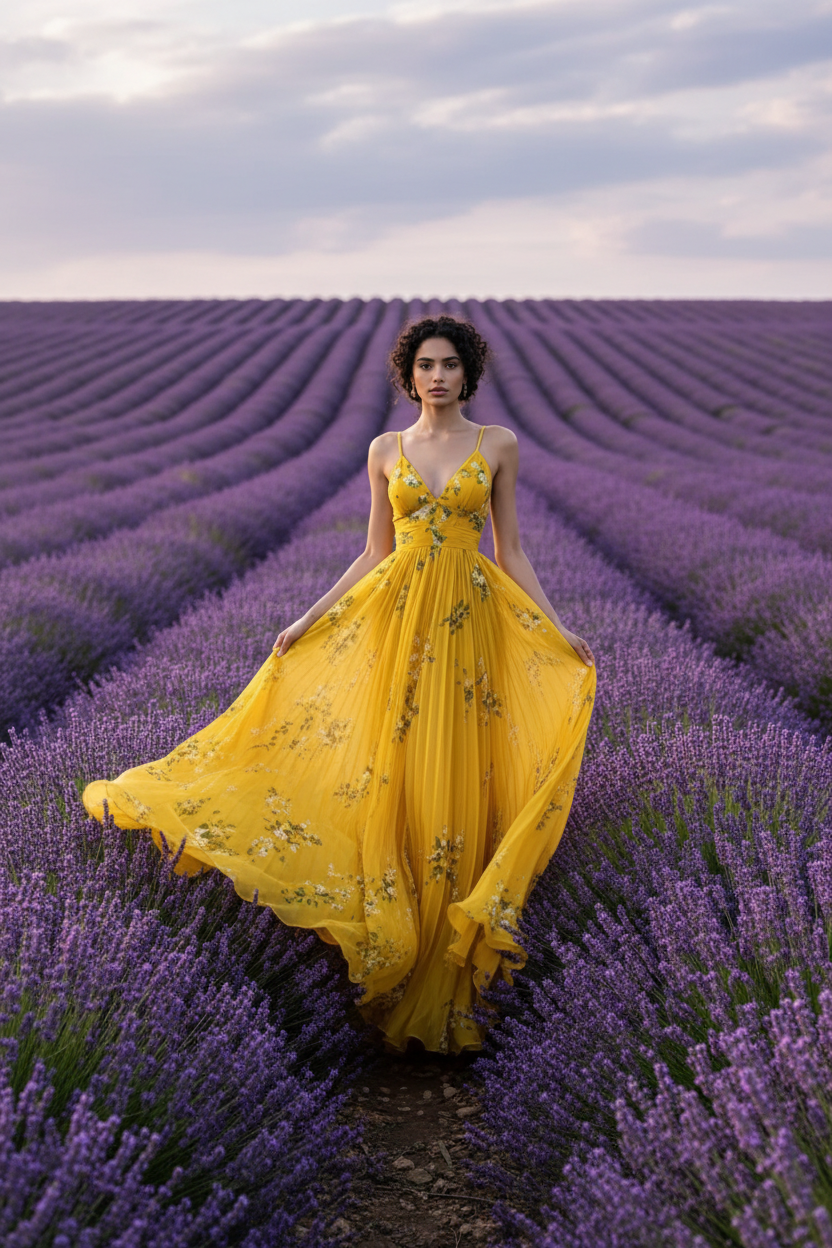 Model 3 - Lavender Field