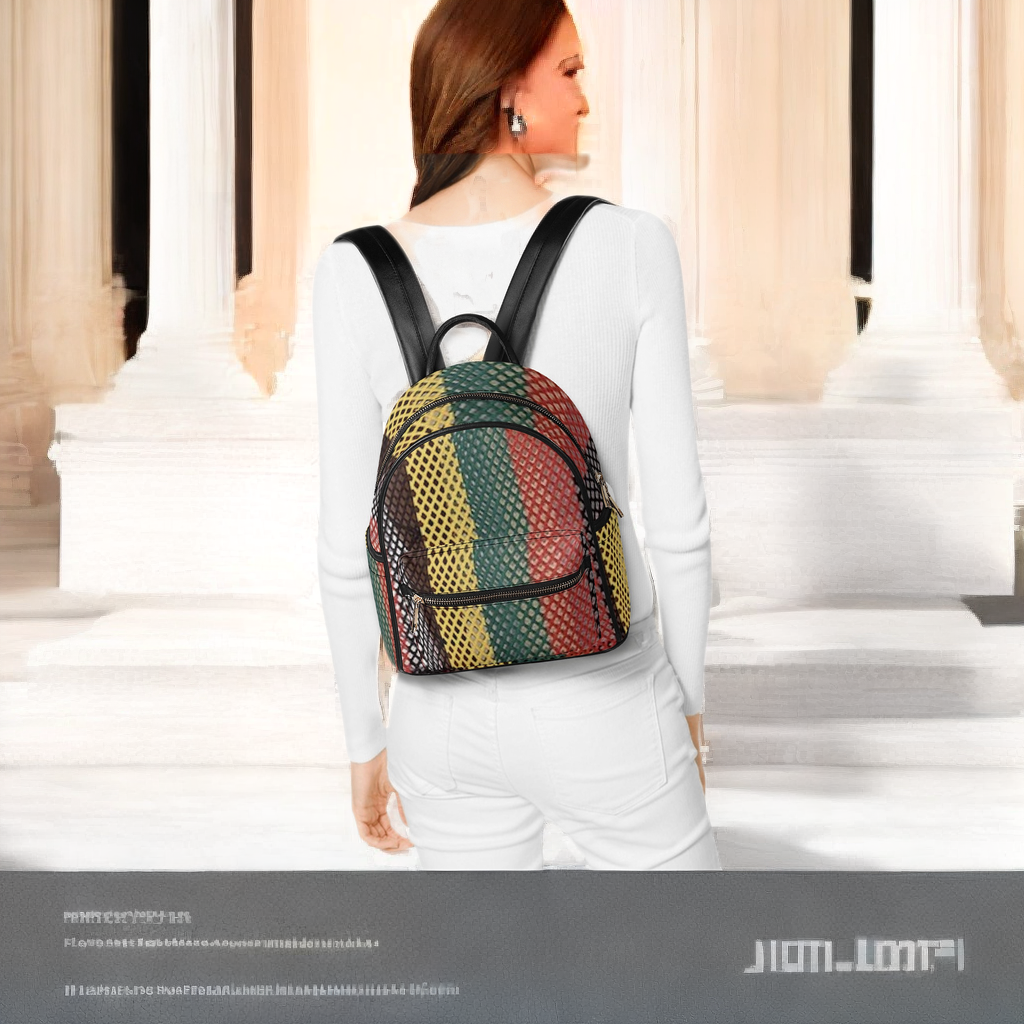 FZ Women's Casual PU Rasta Backpack - FZwear
