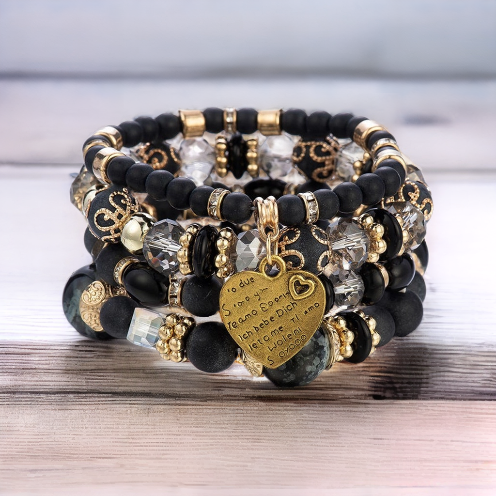 FZ Heart Pattern Multi-layer Bohemian Bracelet - FZwear