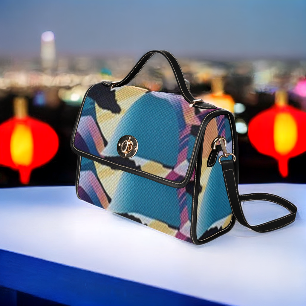 FZ DENIM PRINT HANDBAG - FZwear