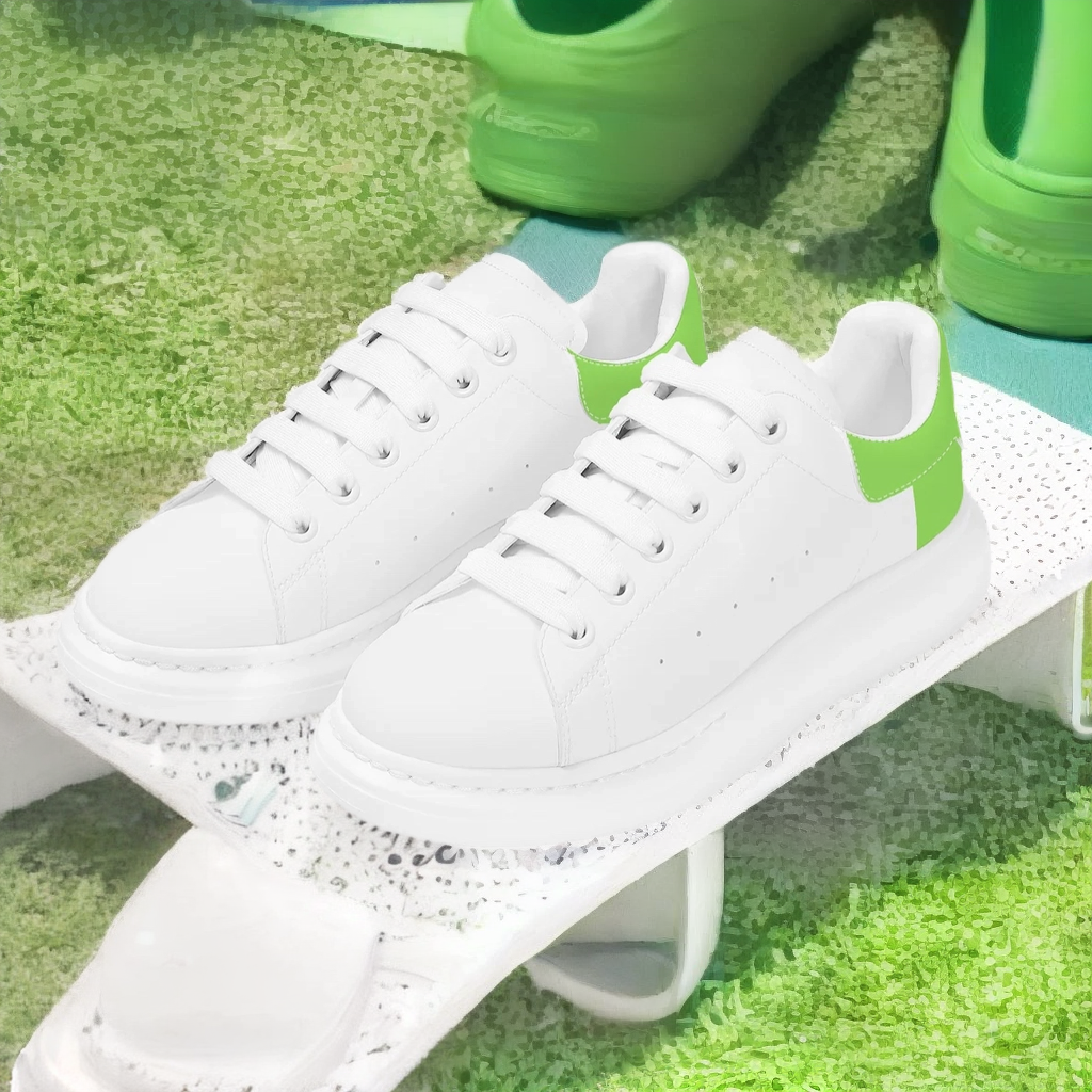 FZ Mens White Tongue Chunky Shoes - FZwear