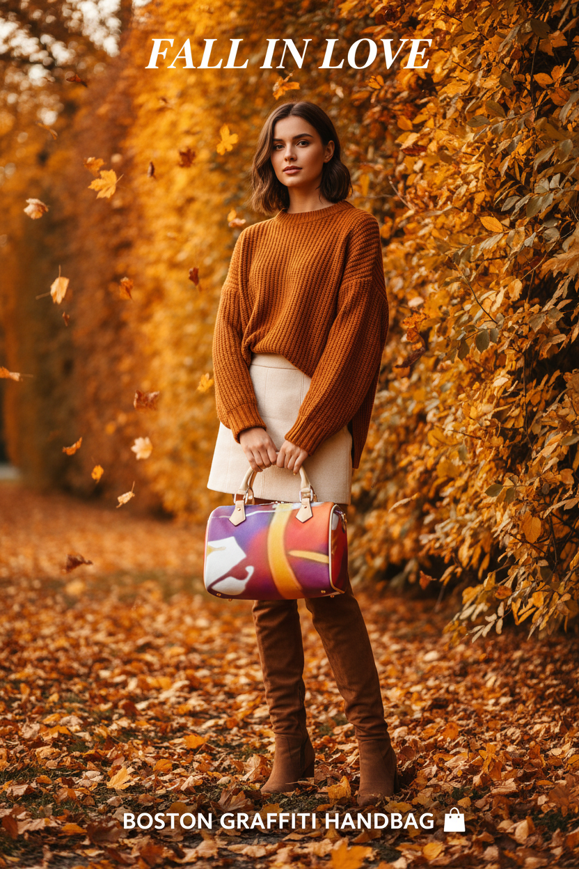 Multicolor Graffiti - Cream Handles Fall TikTok Ad