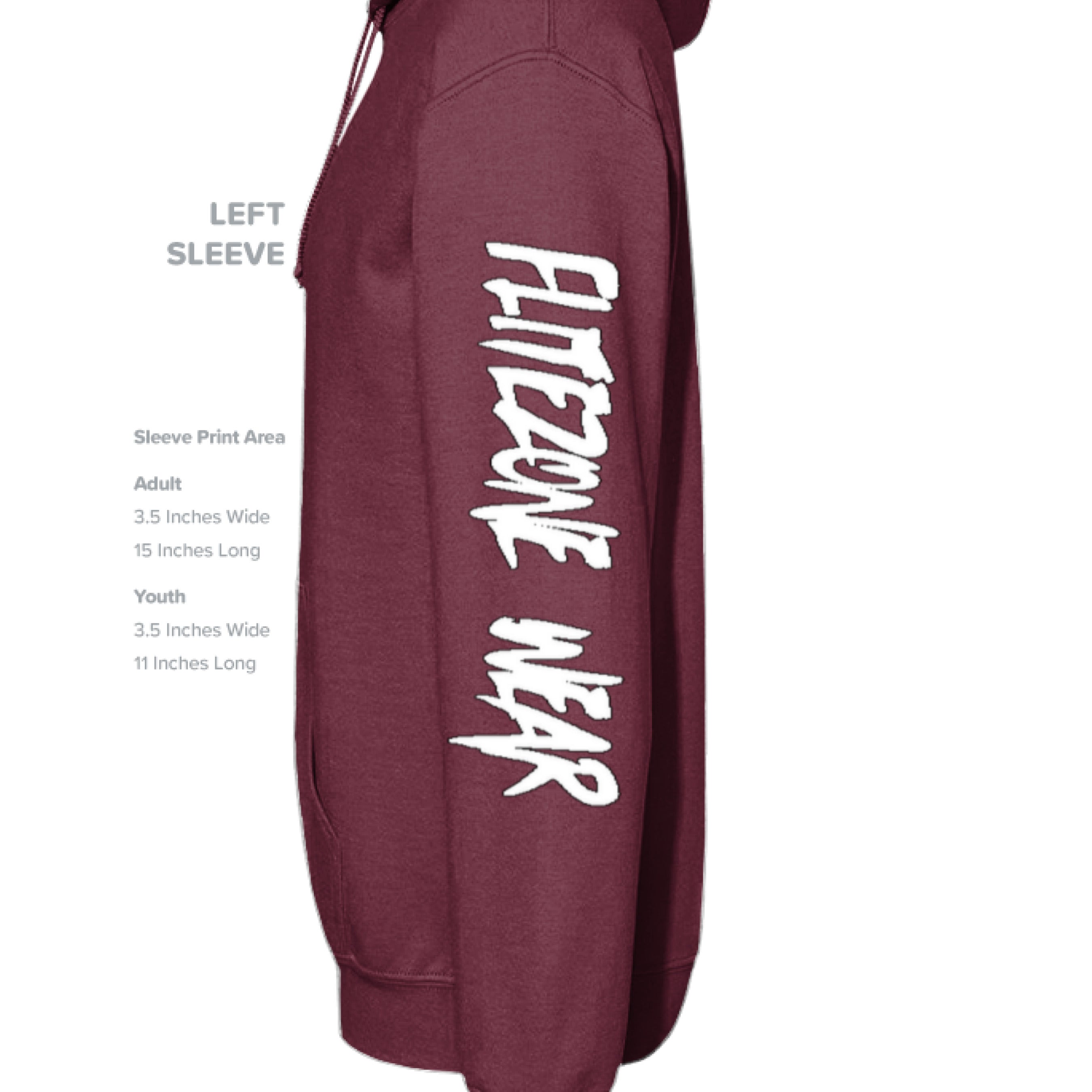 Maroon - SLEEVE_LEFT