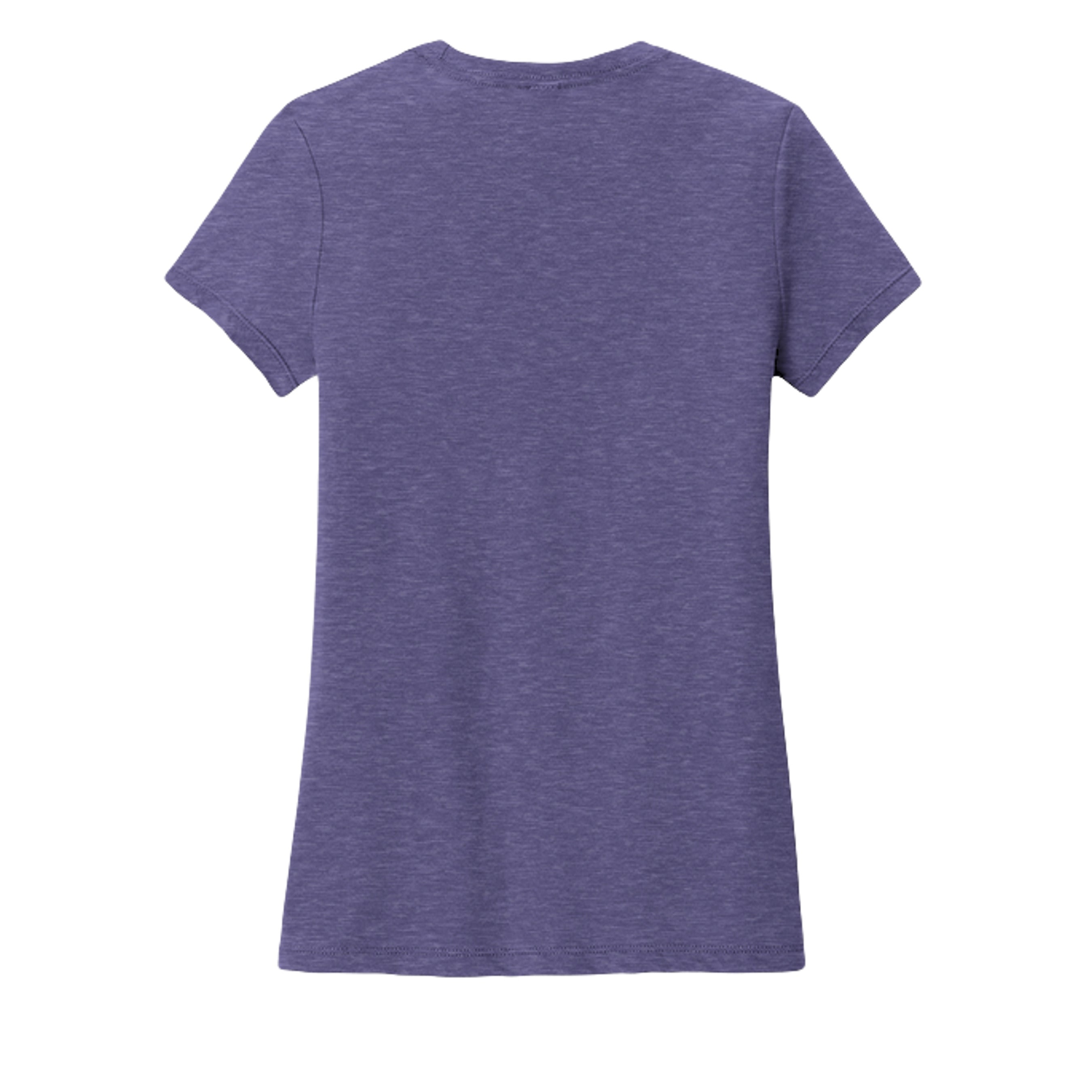Heathered Purple - DT6001 - BACK