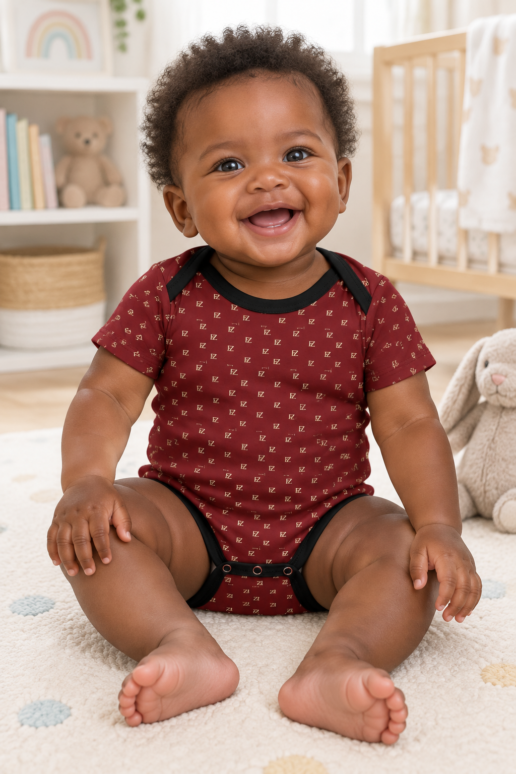 Nursery onesie look