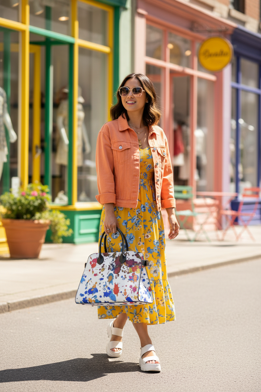 Paint Splatter Tote - Street