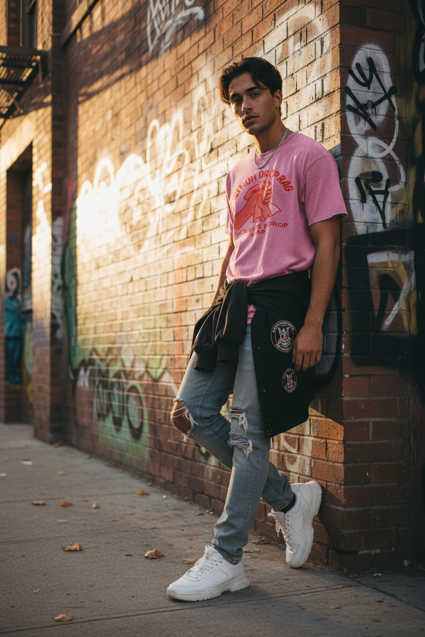 Pink Lifestyle Tee