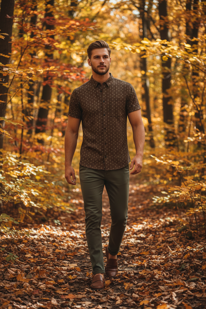 Scandinavian model - Autumn Forest