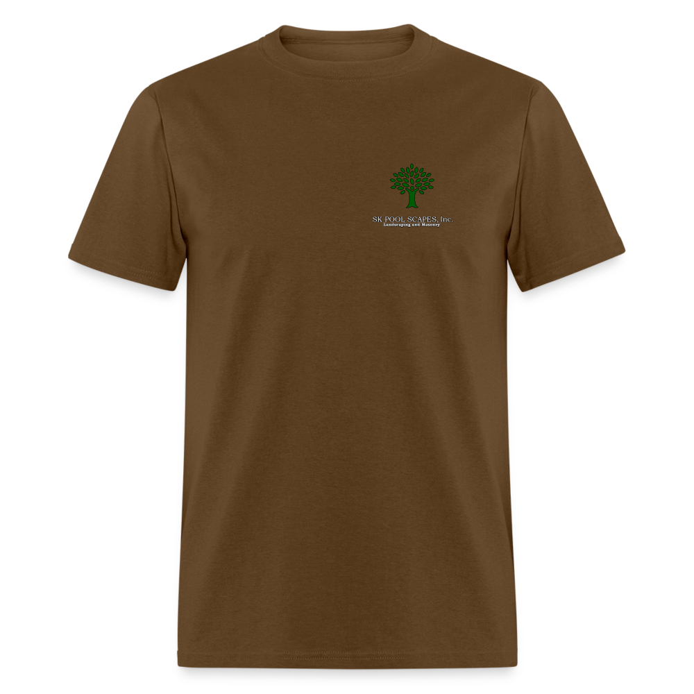 SK Poolscape Unisex Classic Tee - brown
