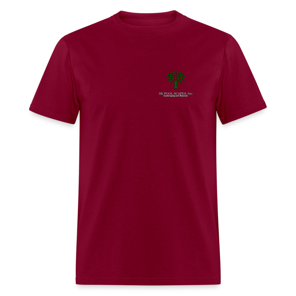 SK Poolscape Unisex Classic Tee - burgundy