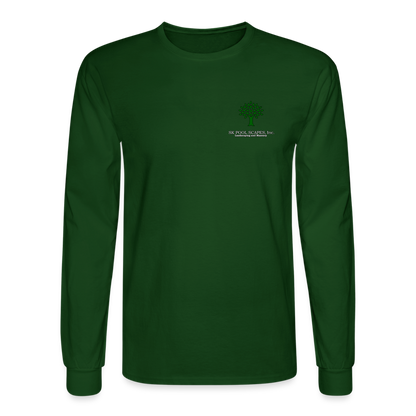 SK Poolscape Unisex Long Sleeve Tee - forest green