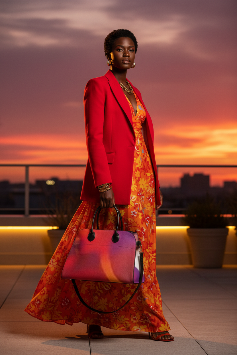 Sunset Tote - Rooftop