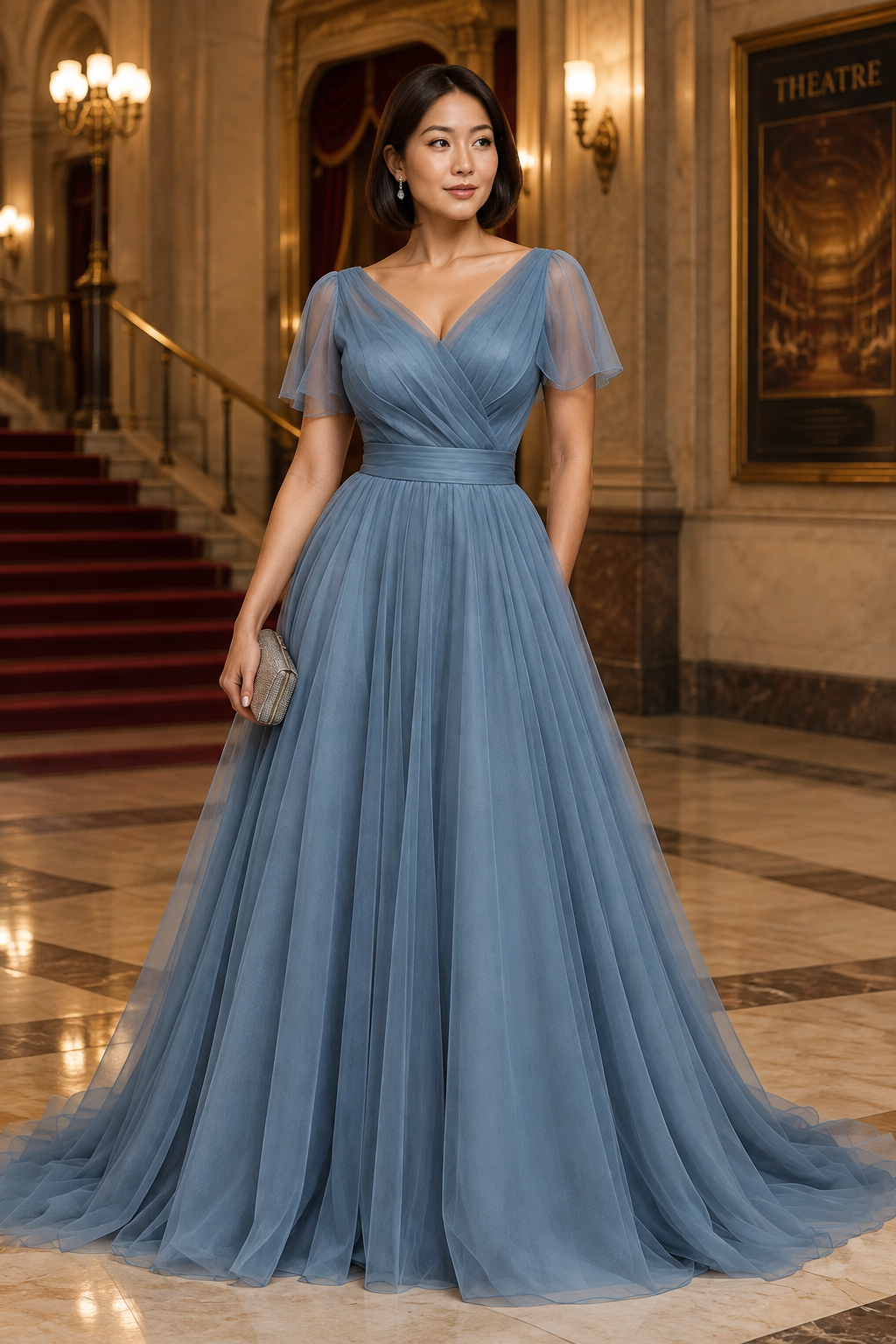 Theater foyer look