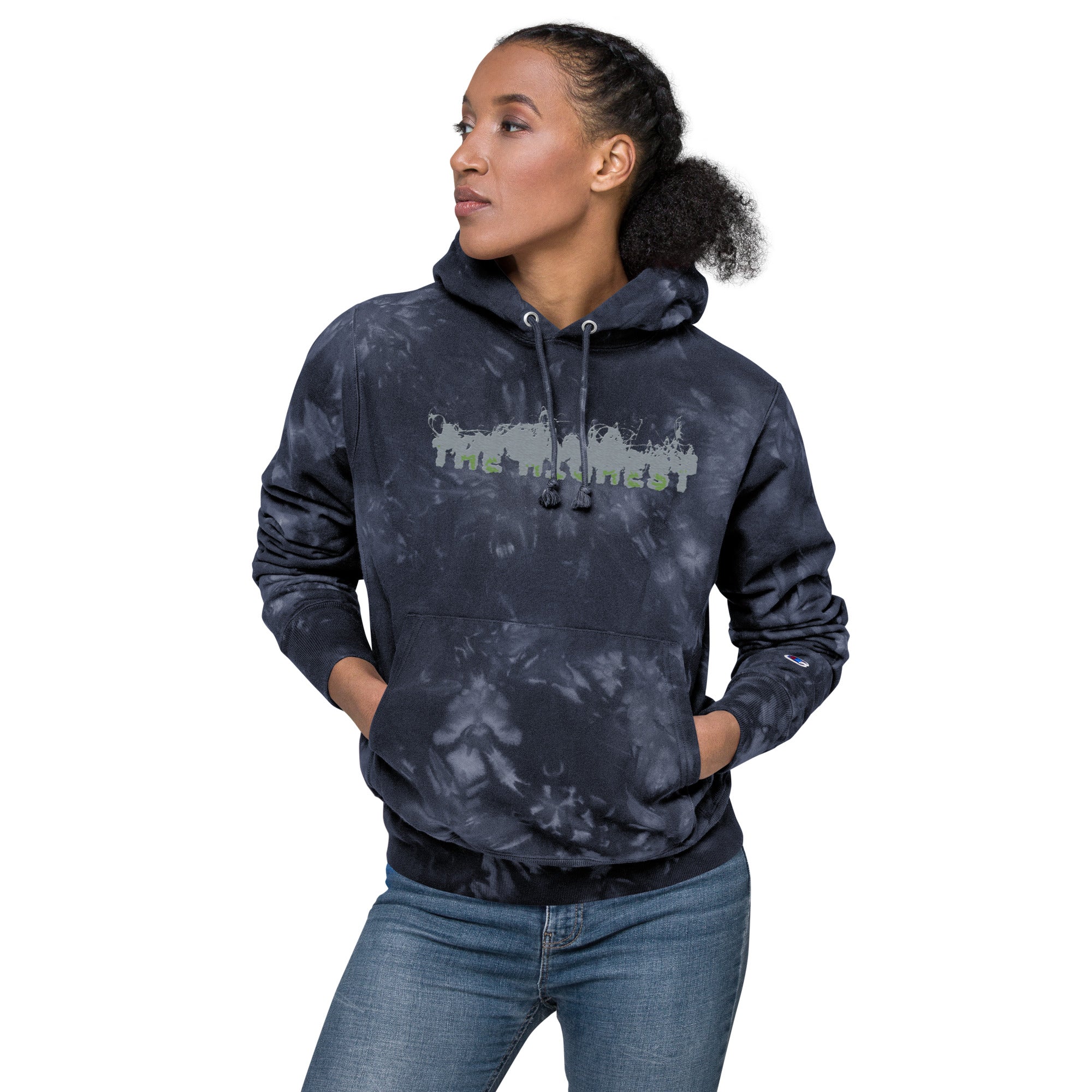 FZ Unisex Champion tie-dye hoodie - FZwear