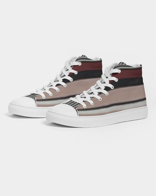 fz stripe zone men's hightop canvas shoe