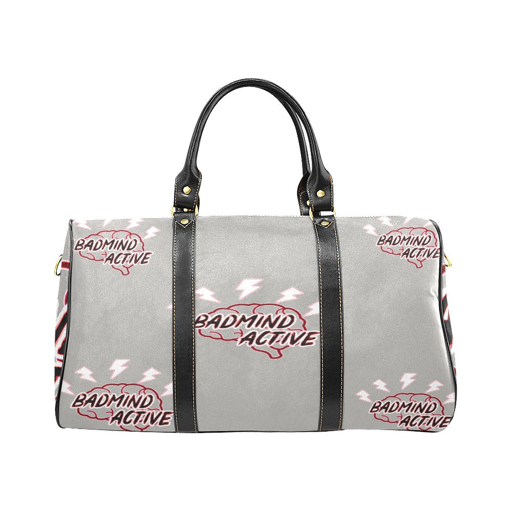 fz mind travel bag one size / fz mind travel bag - grey travel bag (black) (model1639)