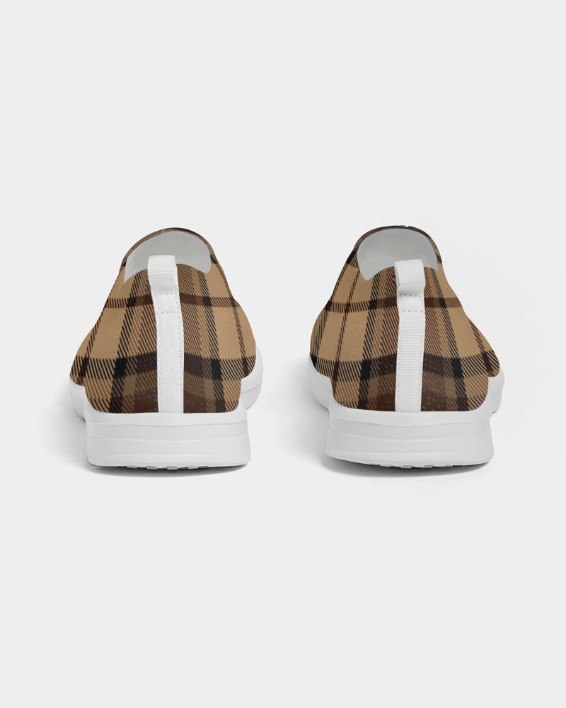 fz plaid women's slip-on flyknit shoe