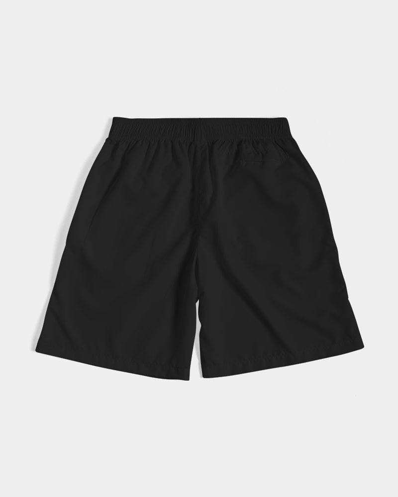 smokin black men's jogger shorts