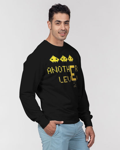 dark flite men's classic french terry crewneck pullover