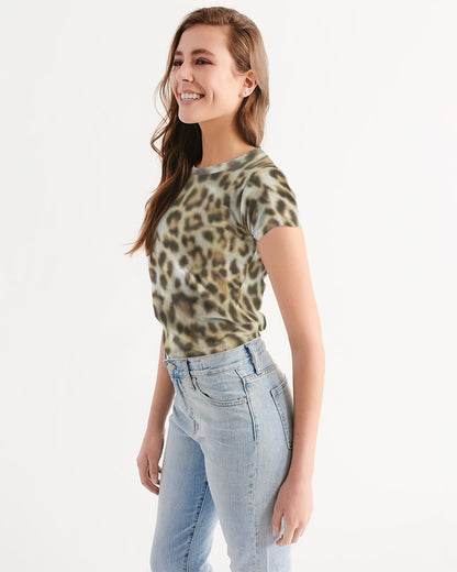 fz leopard zone women's tee