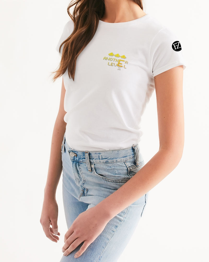 white zone women's tee