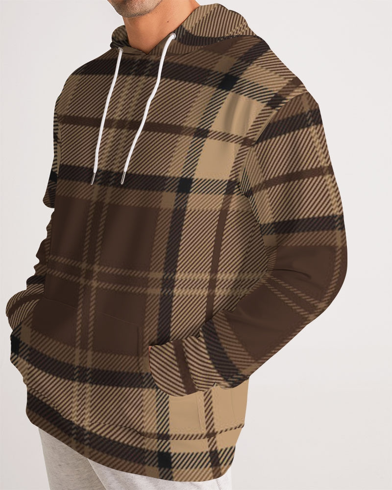 fz plaid men's hoodie