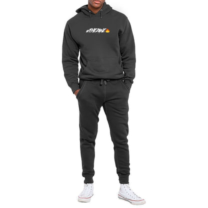 fz unisex hooded sweatshirt lounge set s / charcoal heather