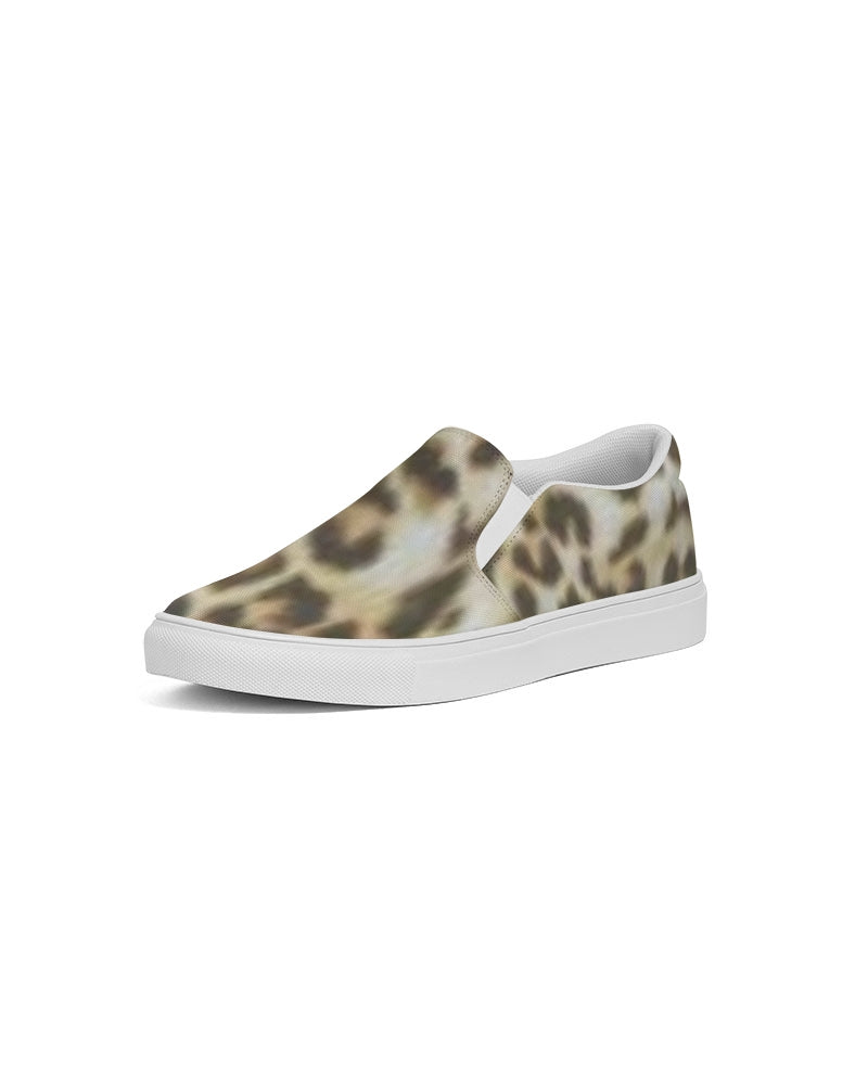 fz leopard zone women's slip-on canvas shoe