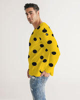 fz yellow dot men's long sleeve tee