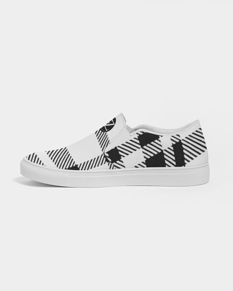 plaid flite too women's slip-on canvas shoe