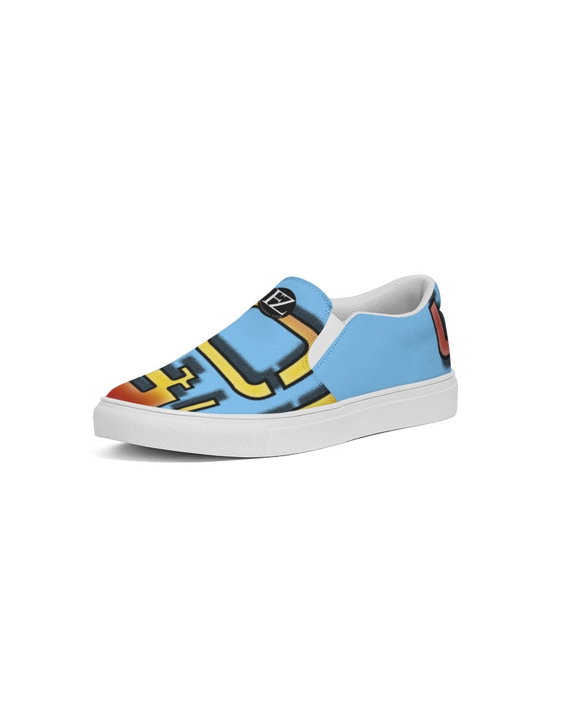 blue sky zone women's slip-on canvas shoe