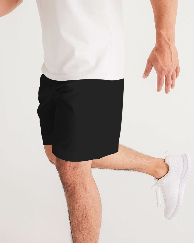 smokin black men's jogger shorts