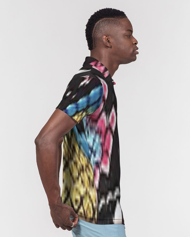 fzwear zone men's slim fit short sleeve polo