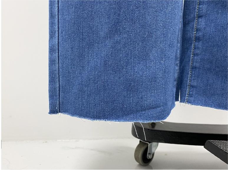 FZ Women's Ripped Frayed  Wide Leg Denim Pants - FZwear