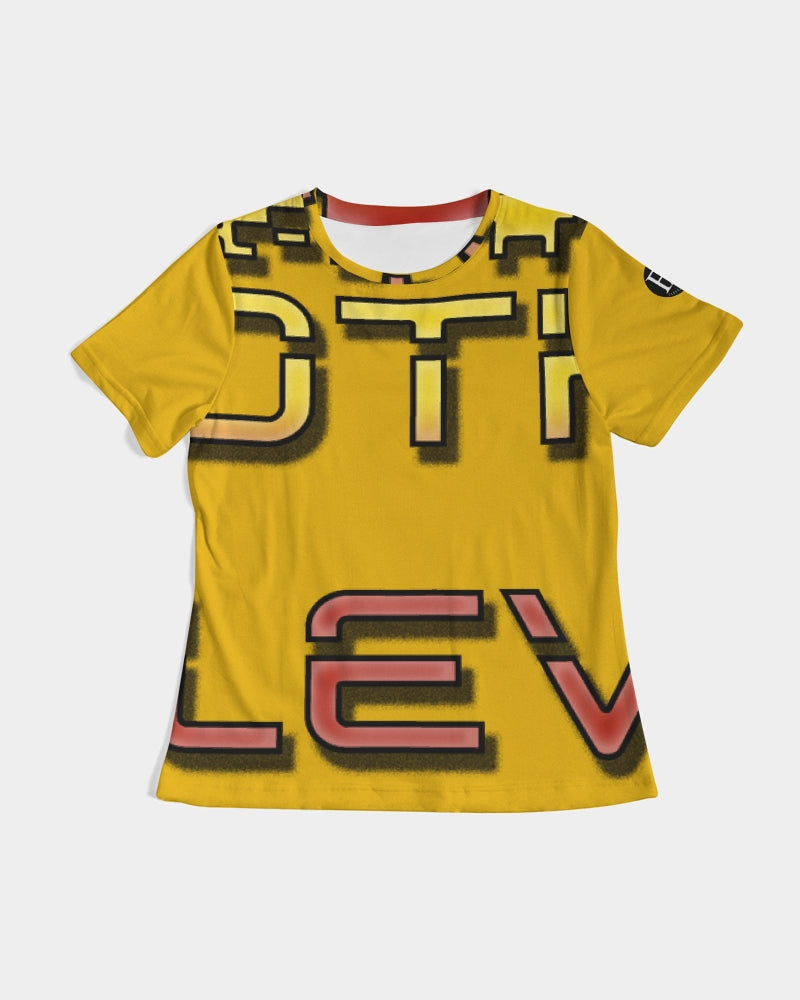 yellow zone women's tee