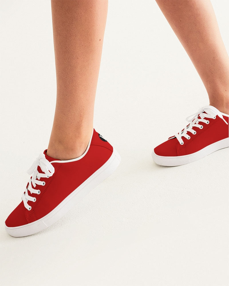 red zone women's faux-leather sneaker