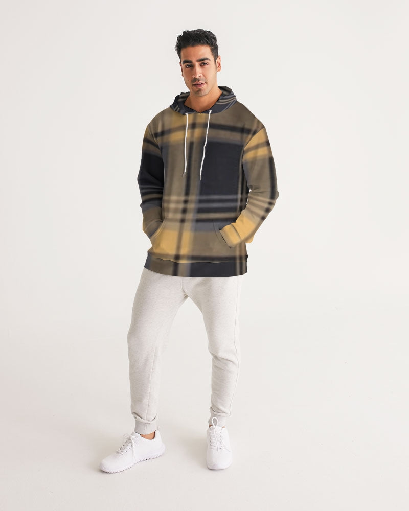 fz plaid men's hoodie