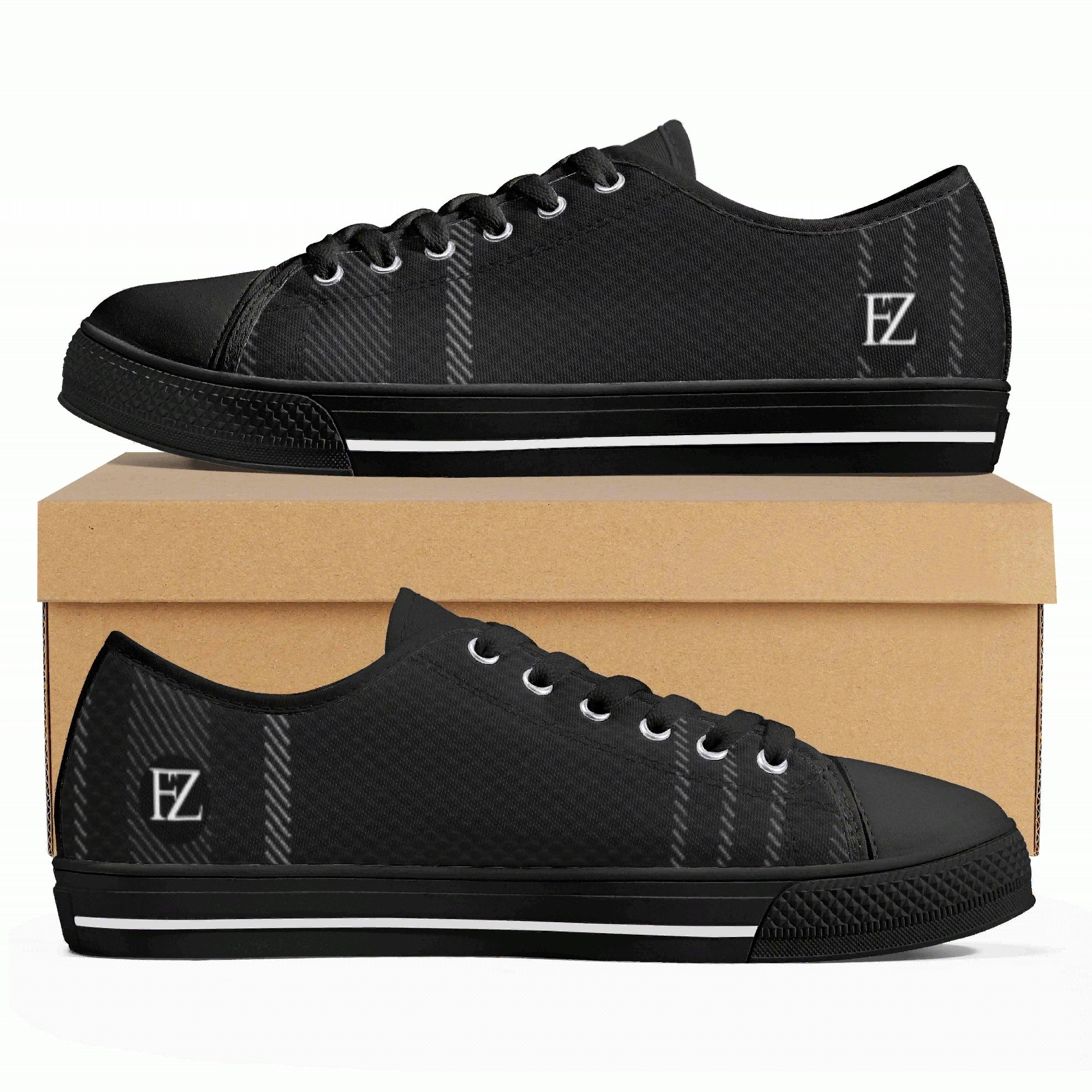 fz men's low top canvas shoes