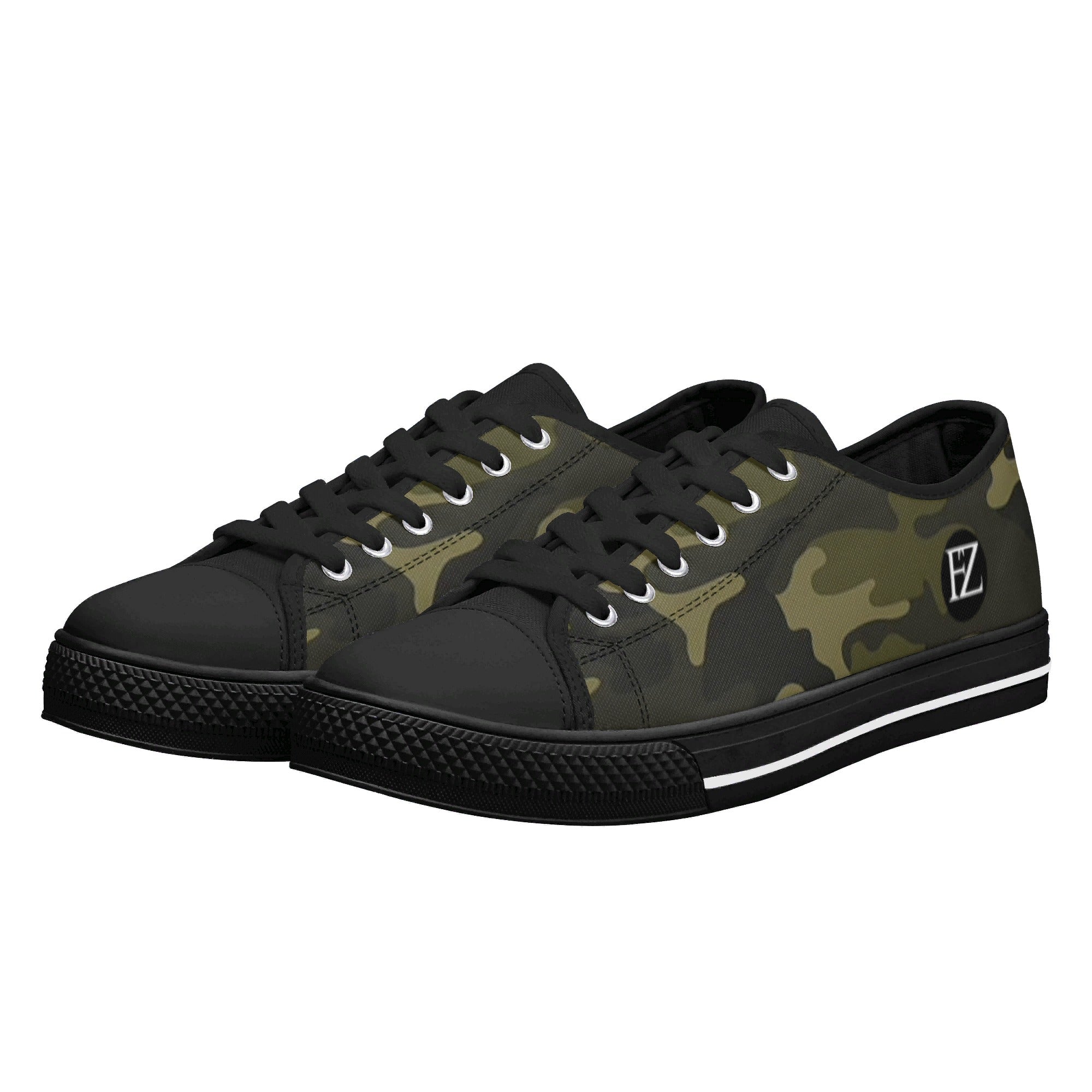 fz men's low top canvas shoes