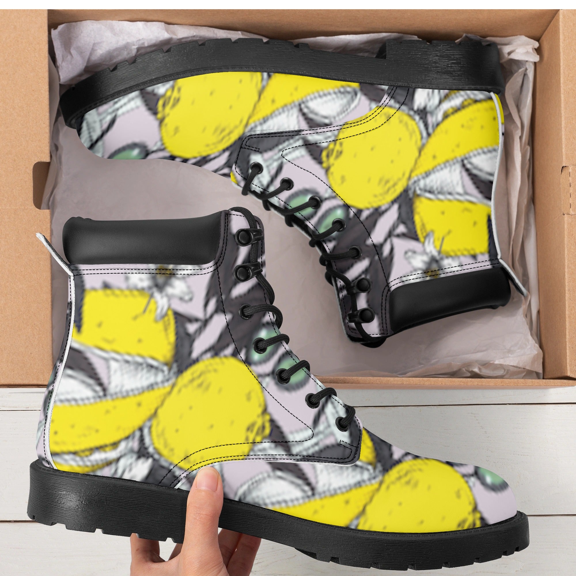 fz women's all season leather boots