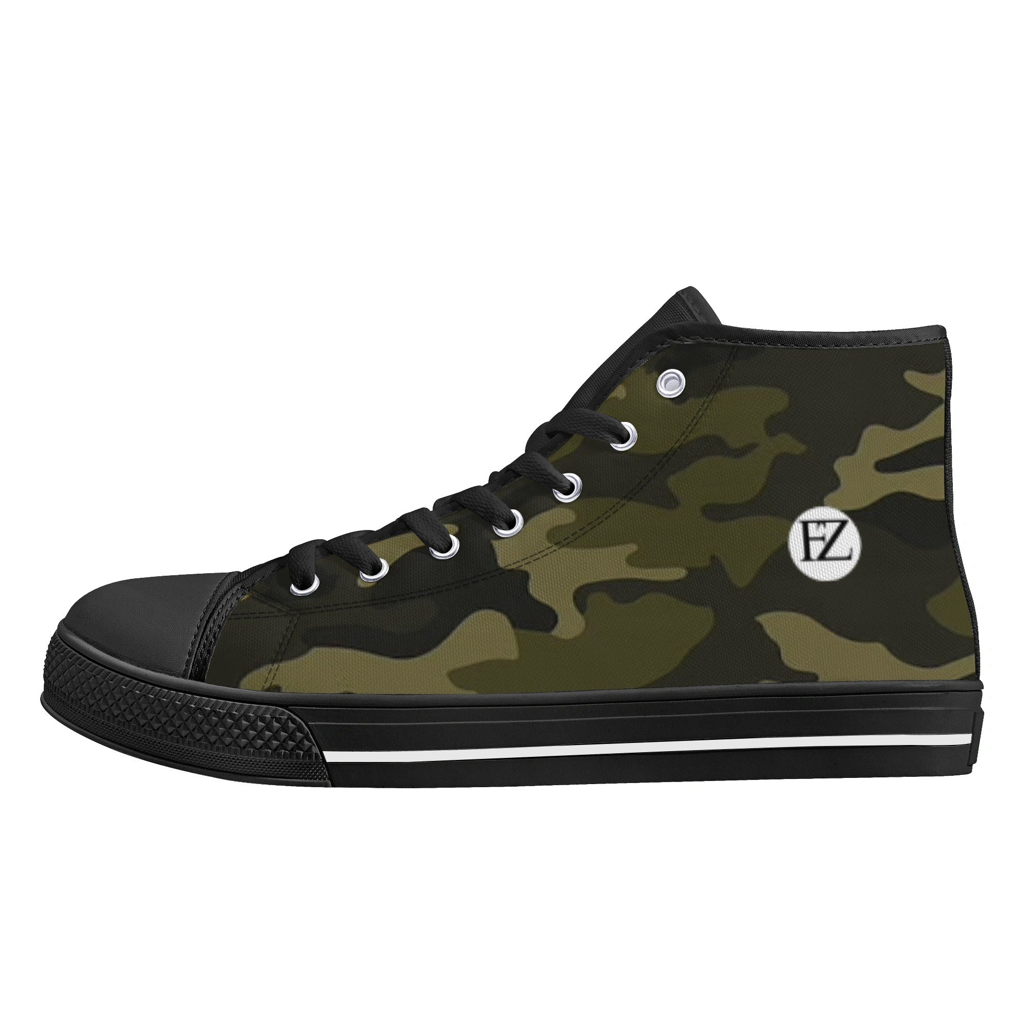 fz men's high top canvas shoes