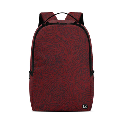 printed + embroidered new style chain backpack black / one size