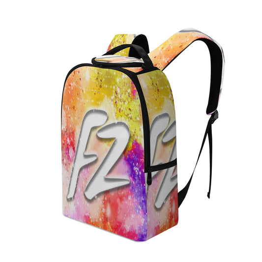 printed + embroidered new style chain backpack